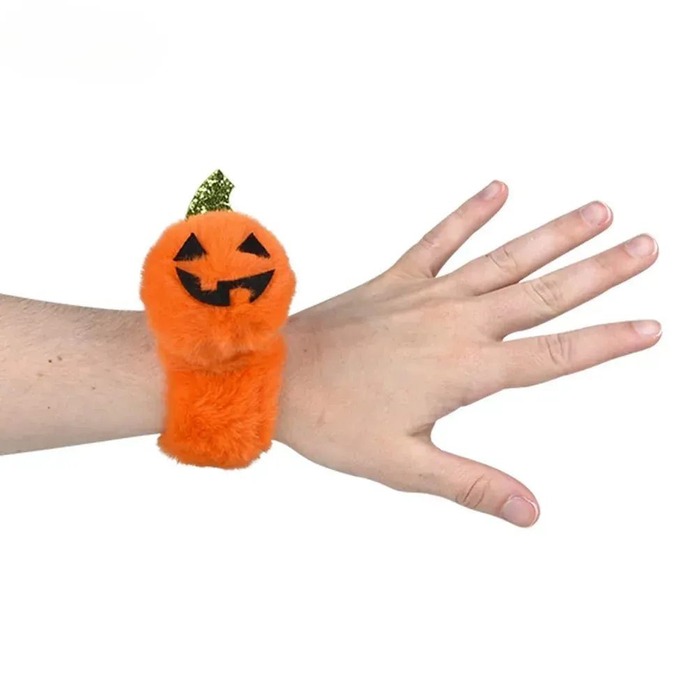 8" Halloween Plush Slap Bracelets