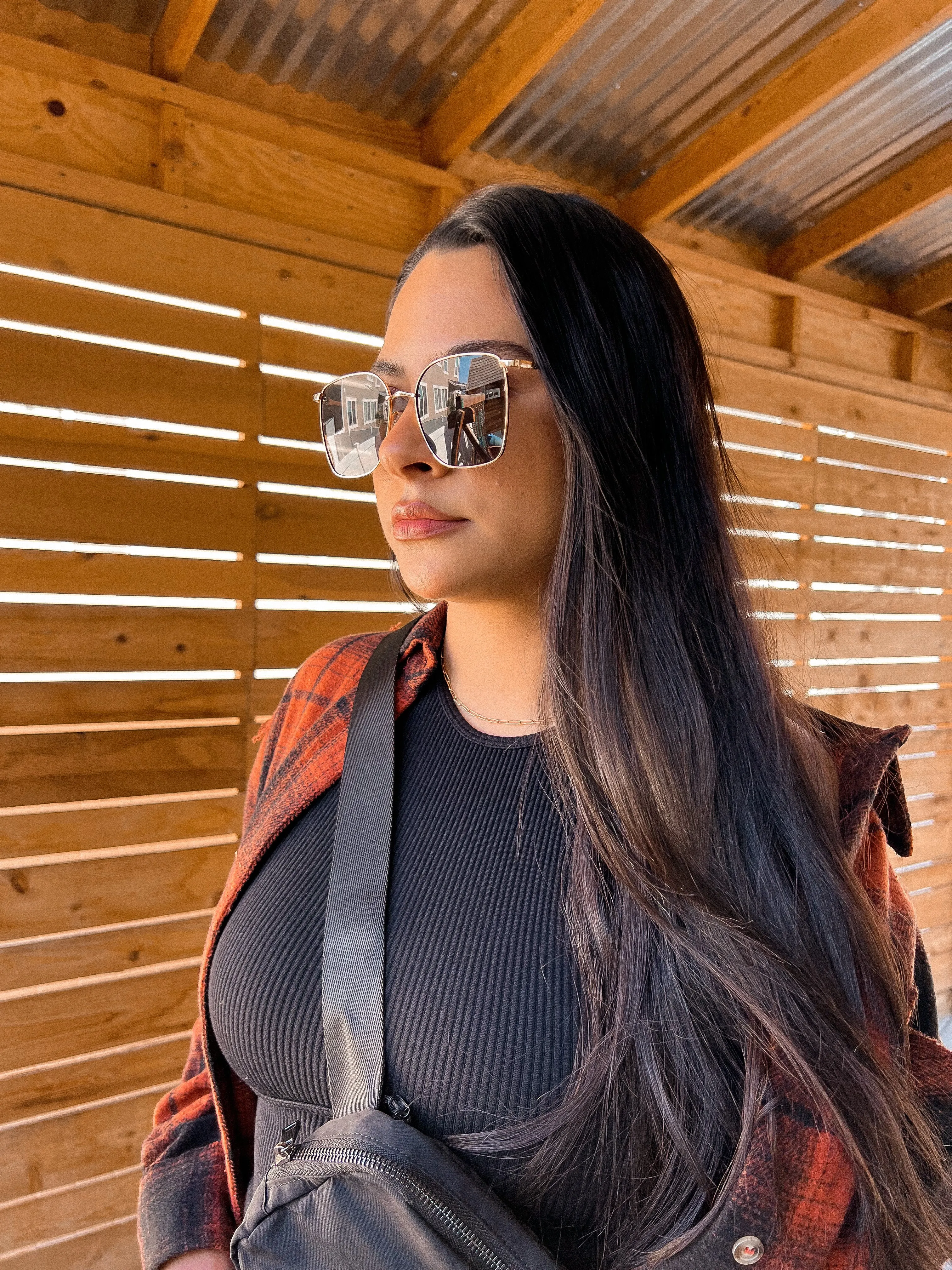 all the vibes oversized sunglasses