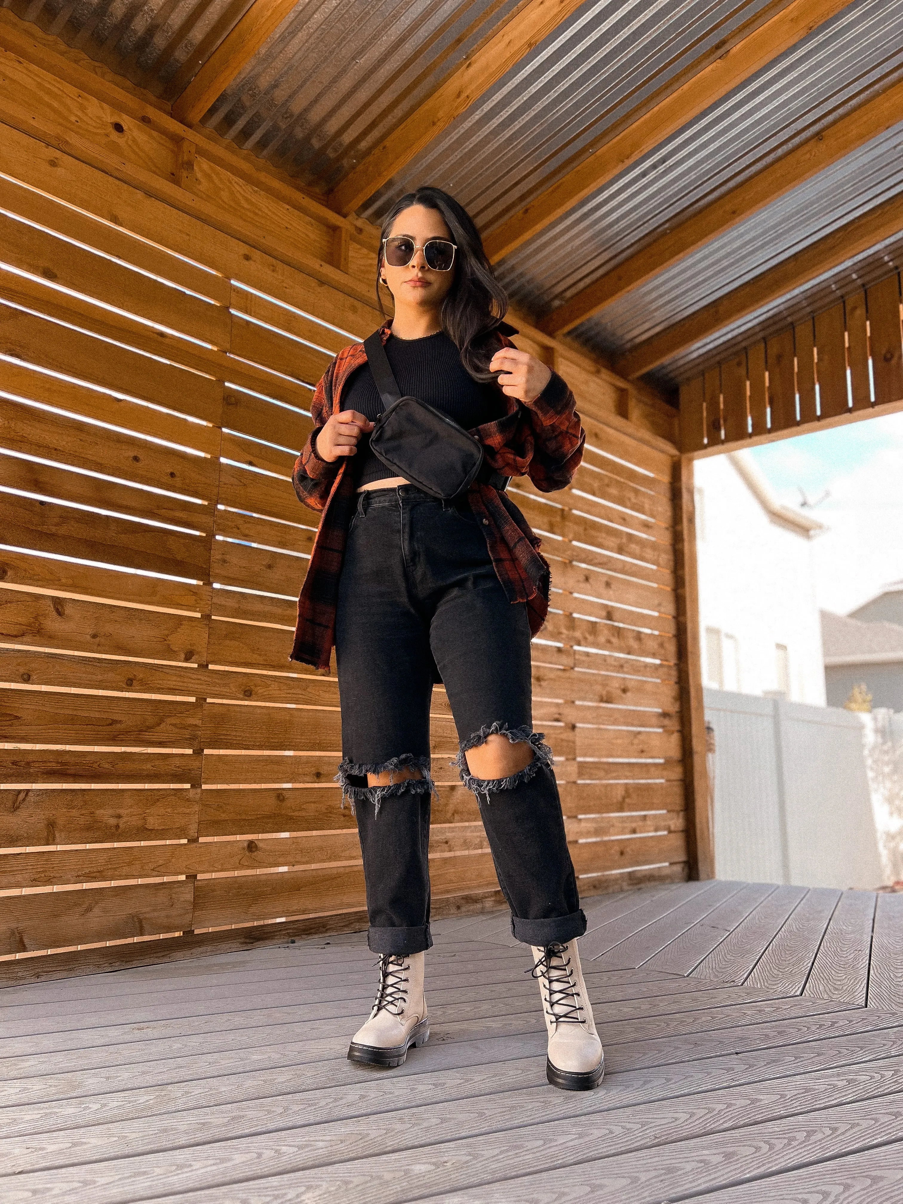 all the vibes oversized sunglasses