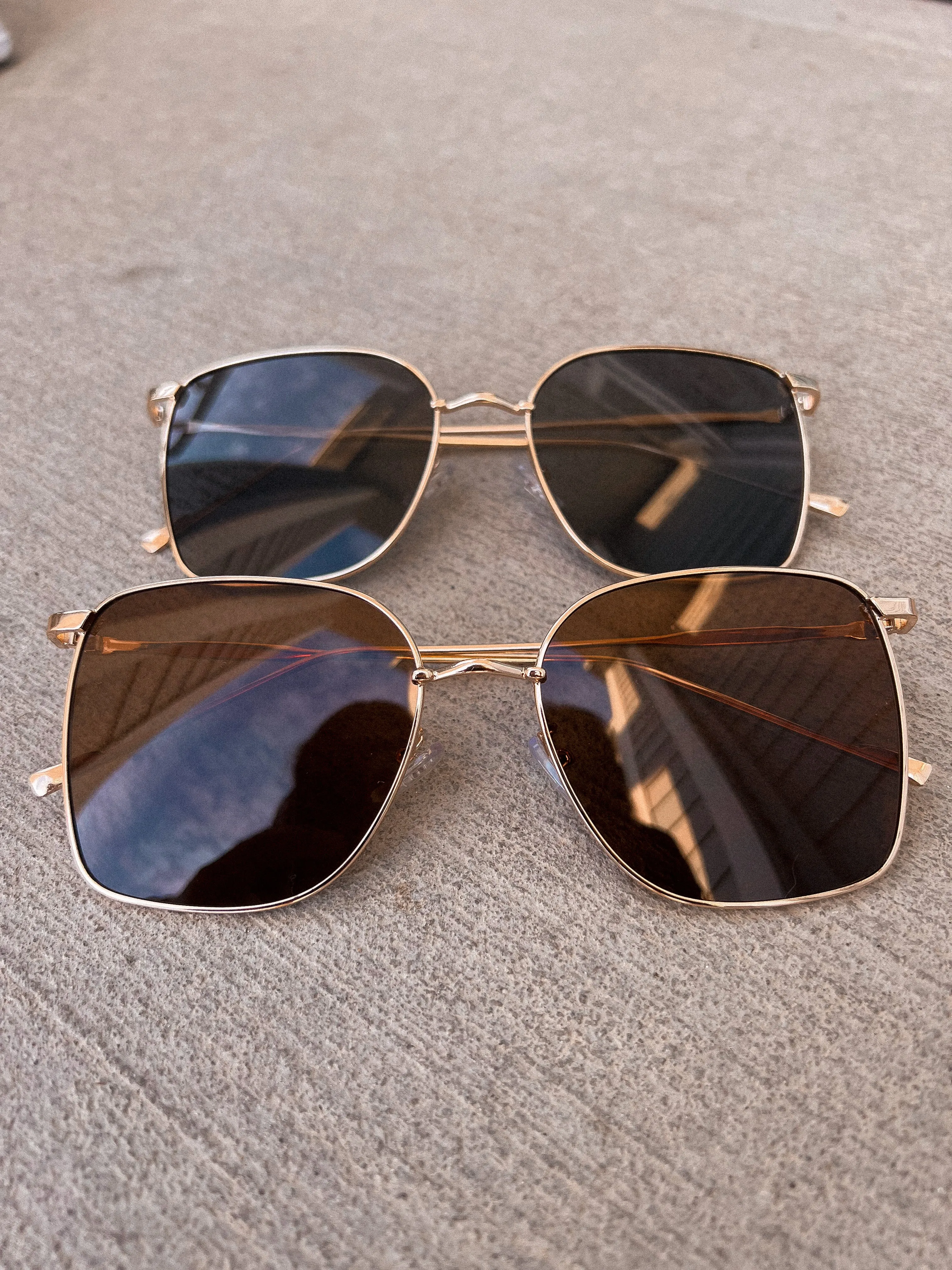 all the vibes oversized sunglasses