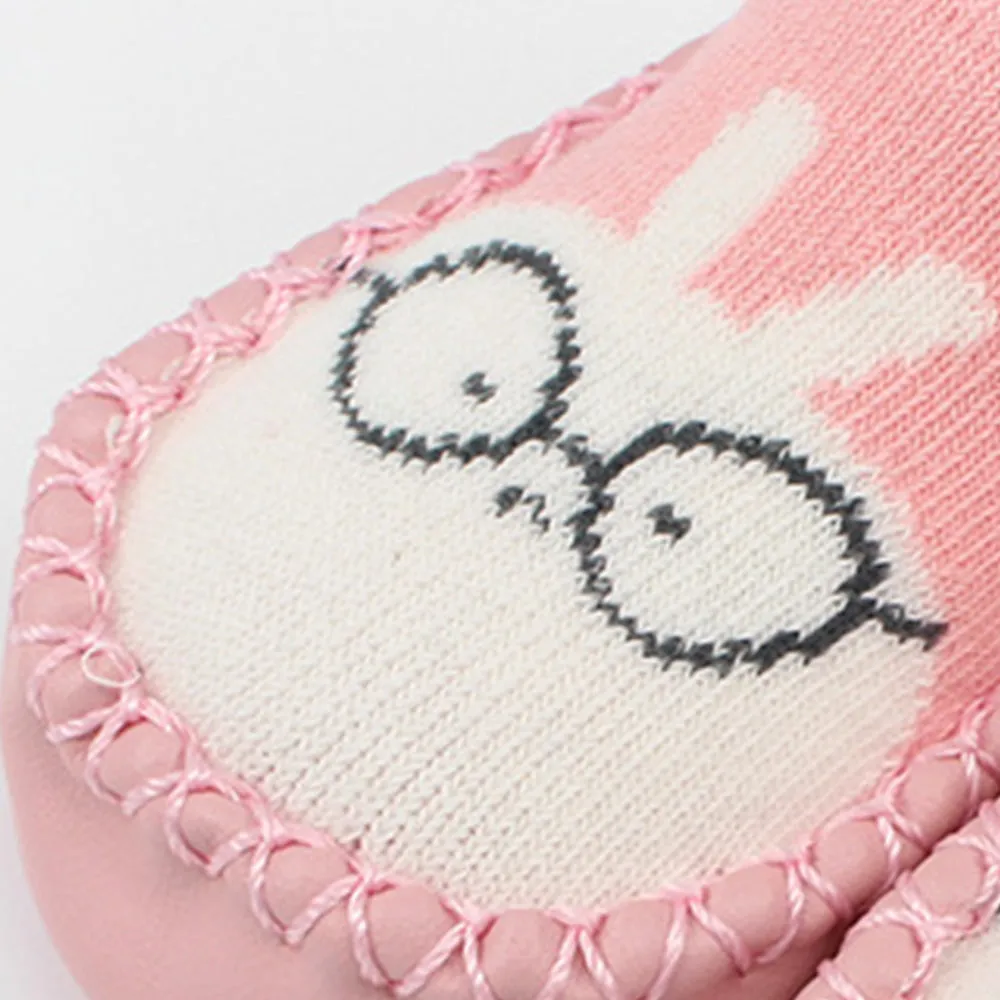 Baby Animal Print Antiskid Shoe Socks