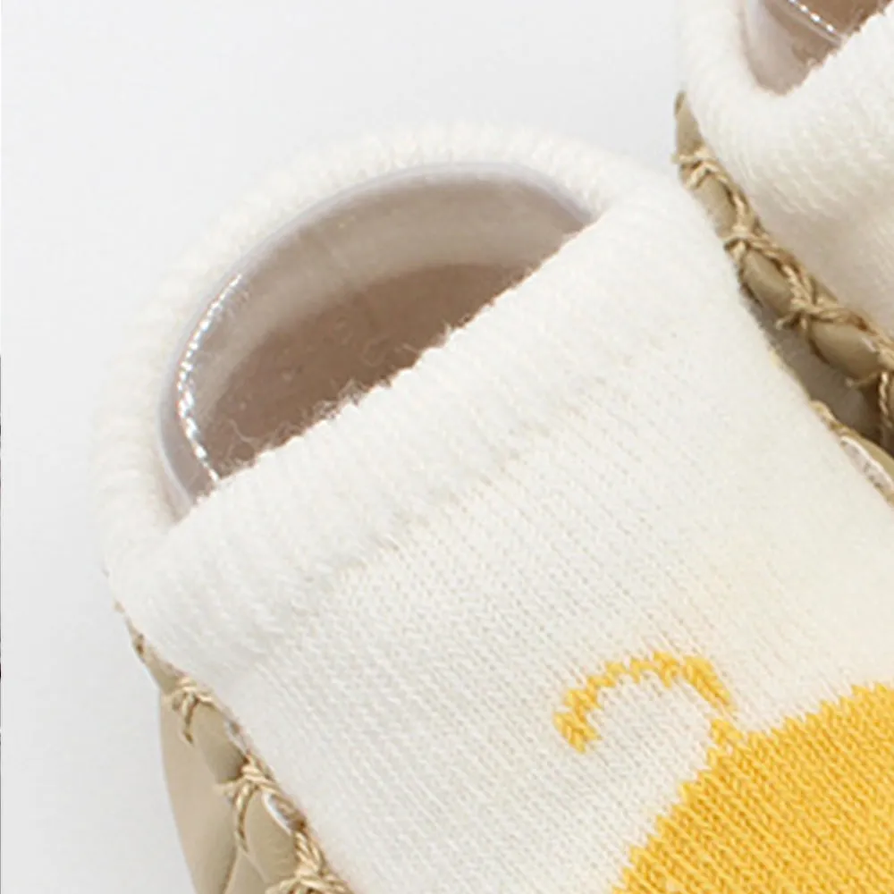 Baby Animal Print Antiskid Shoe Socks