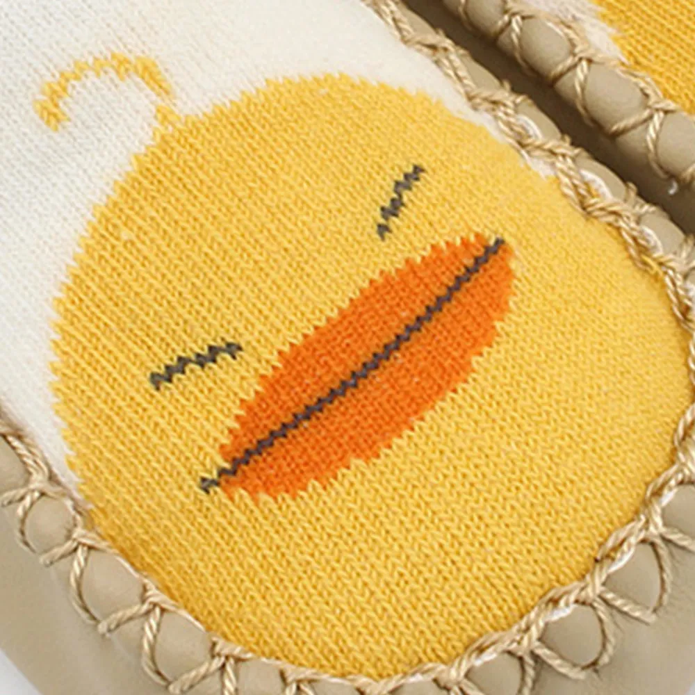 Baby Animal Print Antiskid Shoe Socks
