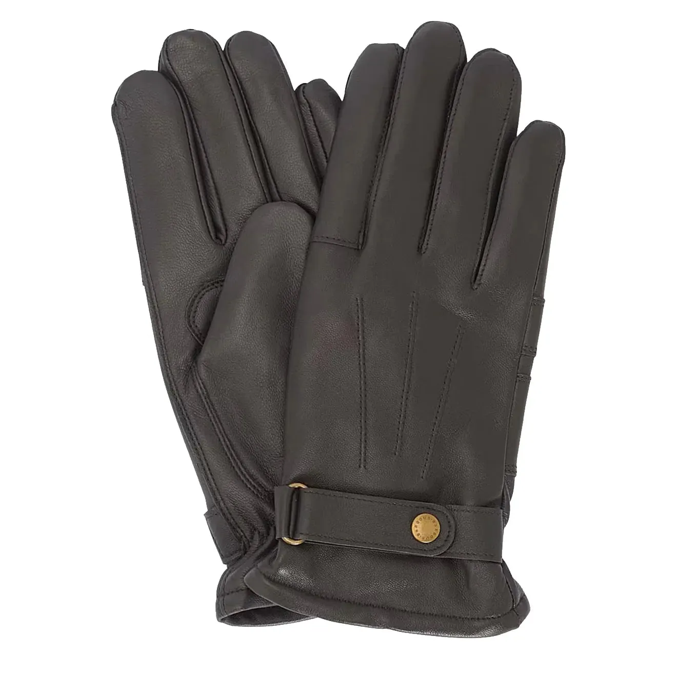 Barbour Cassidy Leather Glove Brown