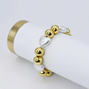 Beads of Love Gold Bracelet