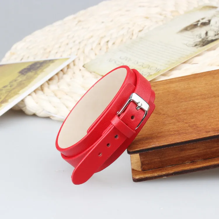 Beautiful Bracelet New Fashion Men Women Bracelets Genuine Leather Bracelet