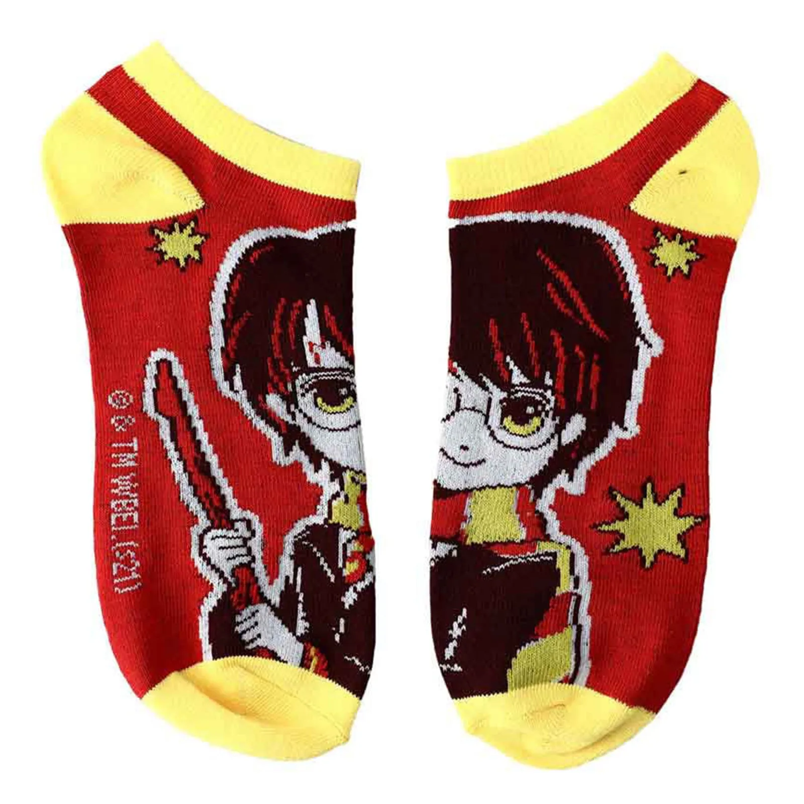 Bioworld Harry Potter Chibi 5 Pair Youth Ankle Socks