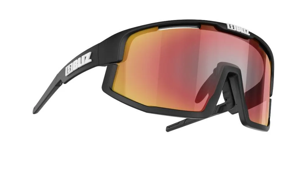 Bliz Vision Sport Sunglasses (Brown w Red Multi/Black)