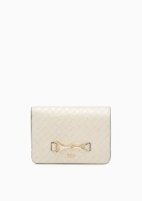 Celestia Semi Short Wallet Ivory