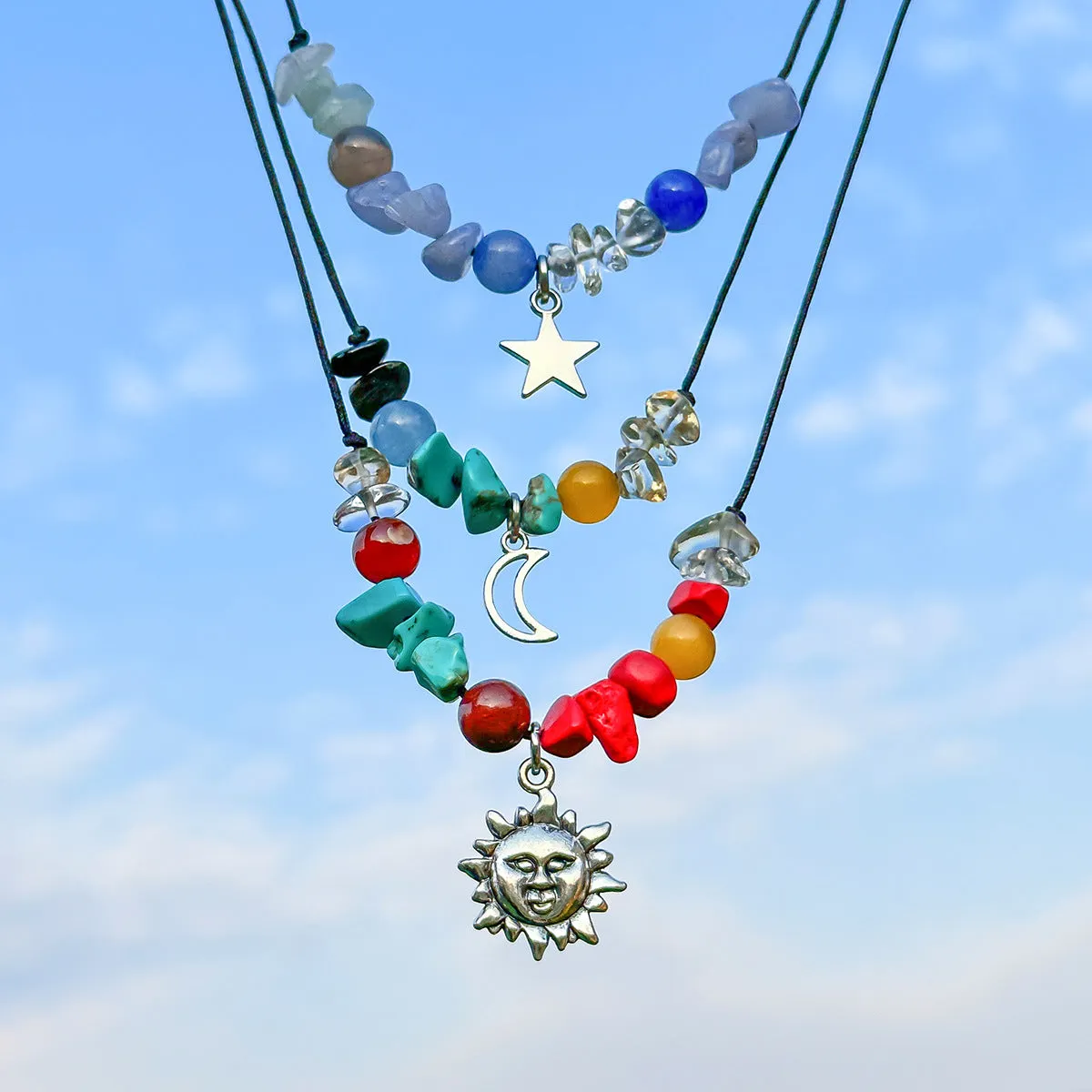 Celestial Butterfly Tassel Necklace