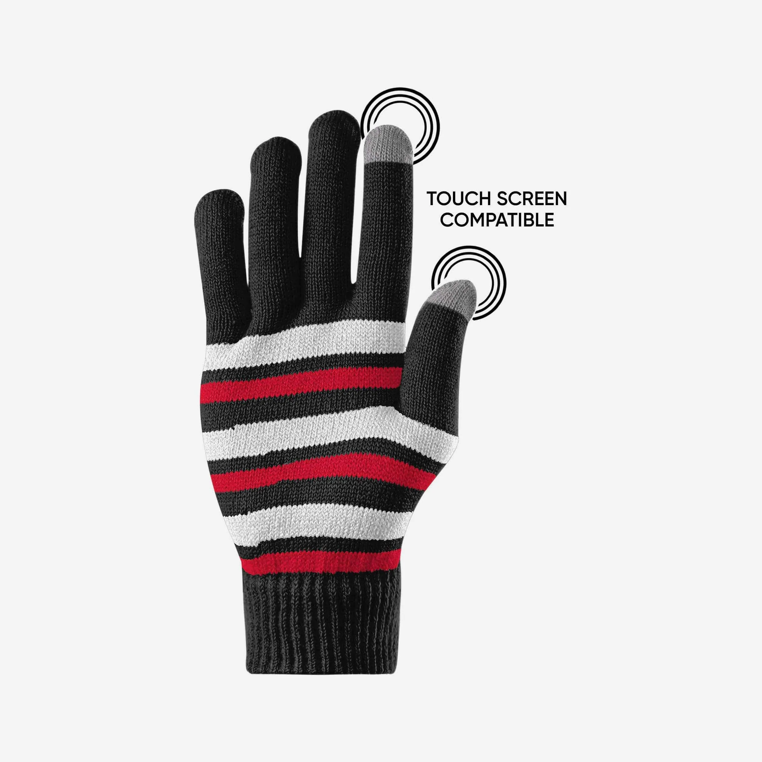 Chicago Blackhawks Stretch Gloves