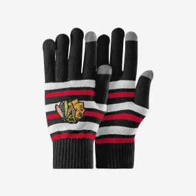 Chicago Blackhawks Stretch Gloves