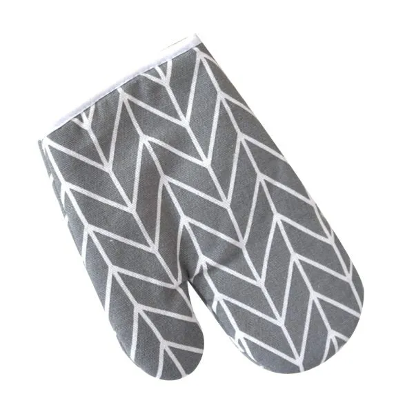 Cotton Oven Gloves: Heat Resistant, Non-Stick, Anti-Slip Pot and Bowl Holders for Cooking, Baking, Oven Mitts (Random Print)