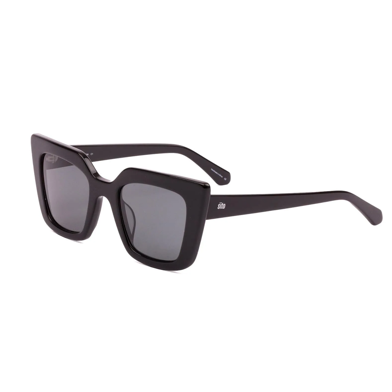 CULT VISION BLACK/IRON GREY POLARISED LENS