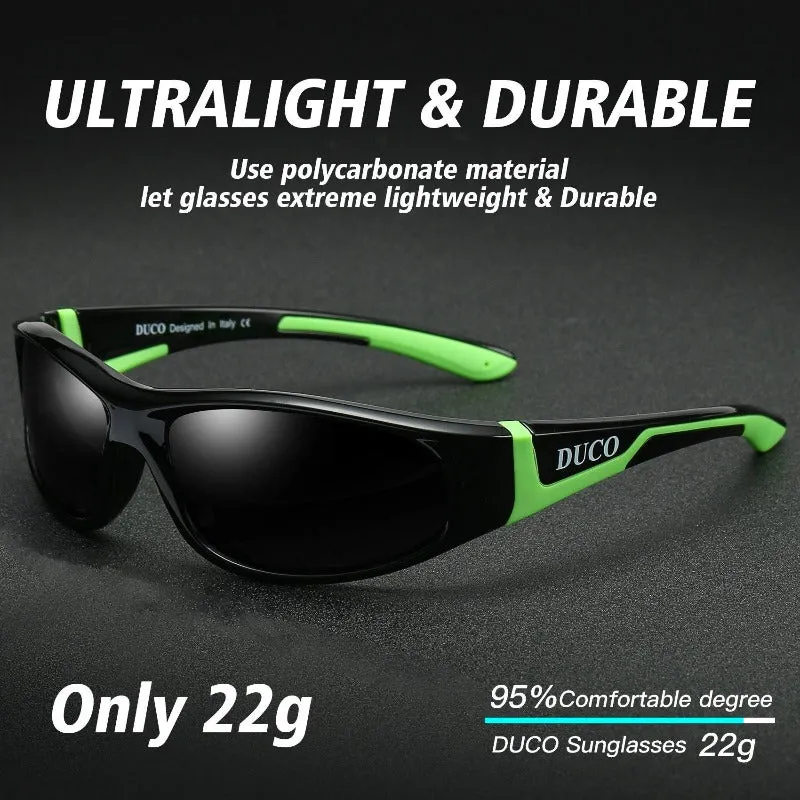 DUCO Kids Sunglasses Boys Girls Sports Polarized Sunglasses UV Protection K005