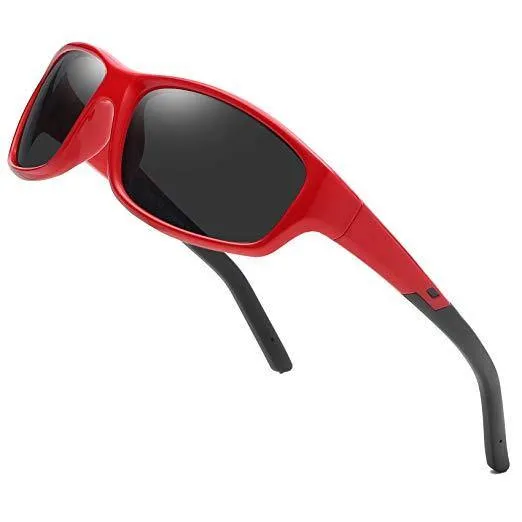 DUCO Kids Sunglasses Boys Girls Sports Polarized Sunglasses UV Protection K005
