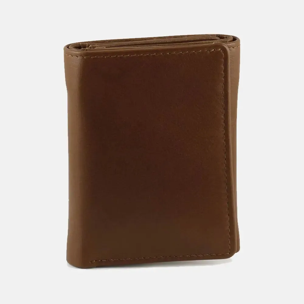 Elowen leather trifold wallets for men