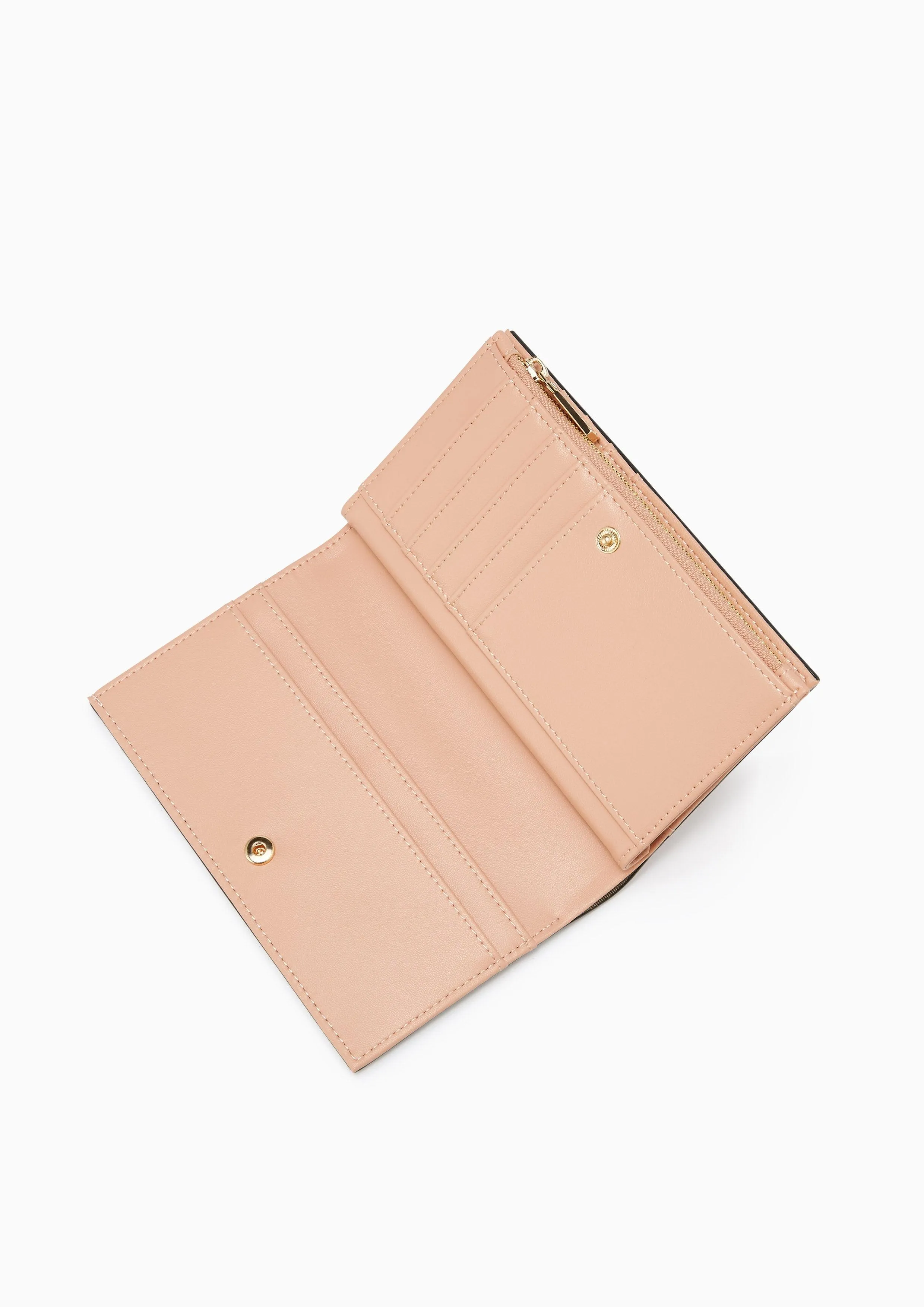Essential Semi-Long Wallet Orange
