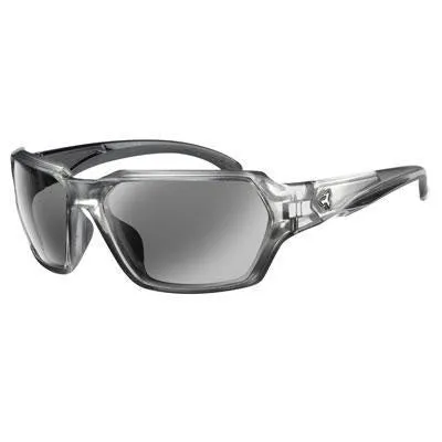 Face Xtal Frame Silver Lens