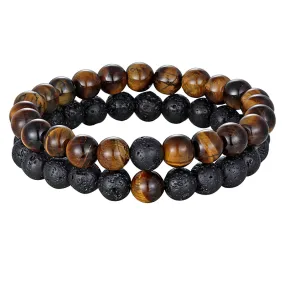 Fashion Natural Stone Bracelet for Men and Women / Cool Couples Bracelet