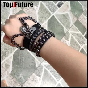 Gothic Lolita Cosplay Harajuku Buckle Bracelet