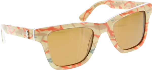 Grizzly Branch Camo Tan/Orange Sunglasses