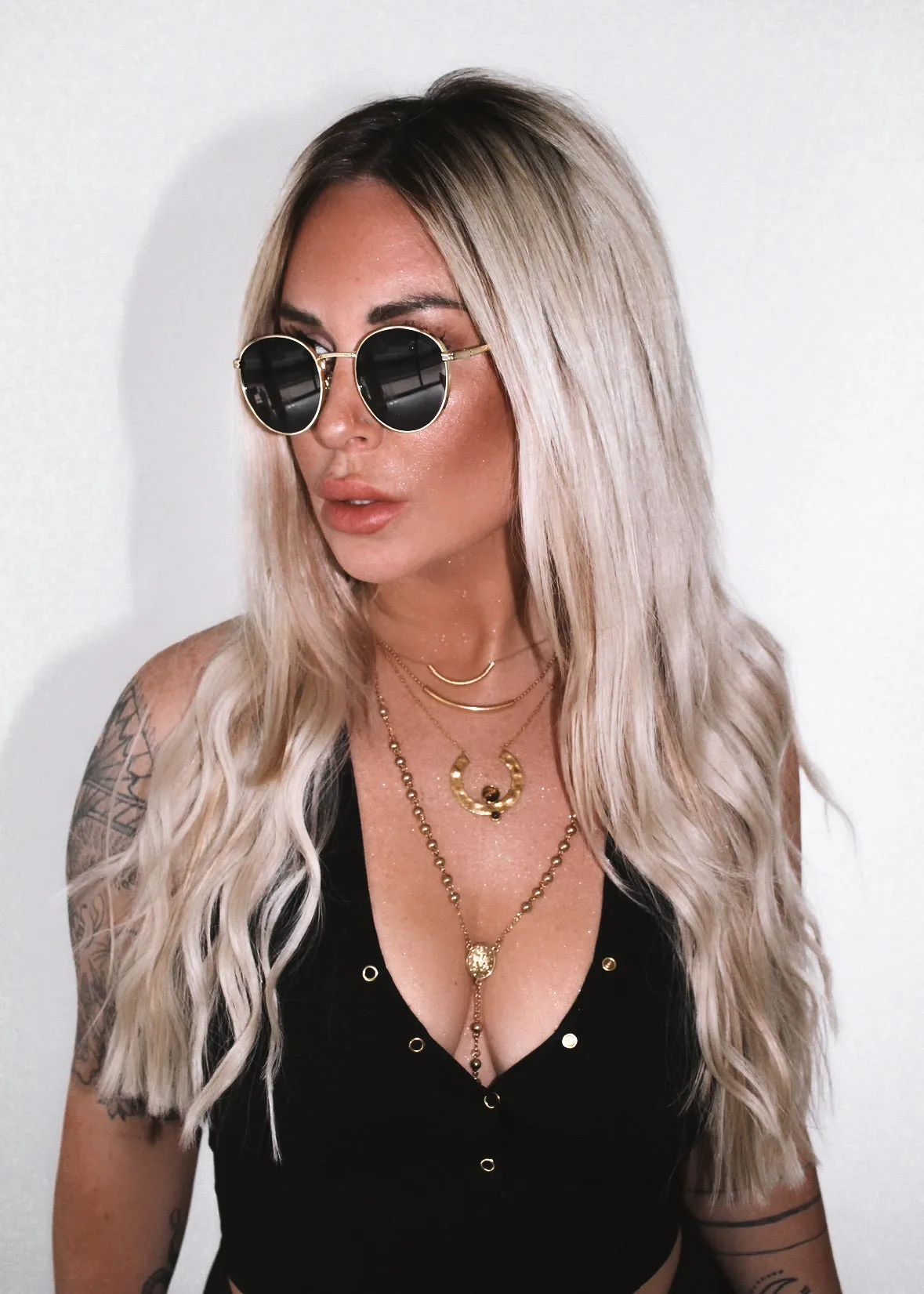 HOLLIS STATEMENT SUNGLASSES