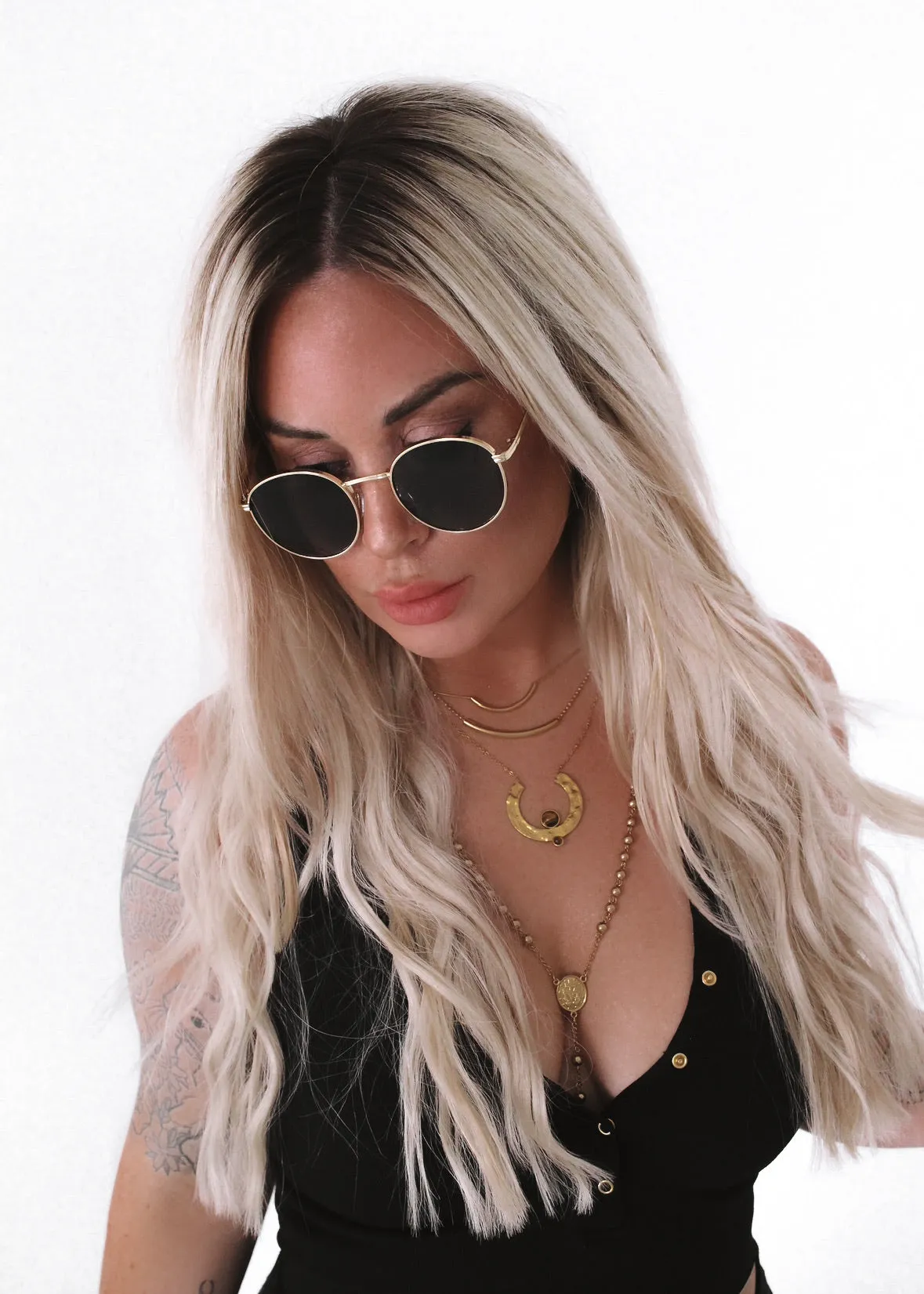 HOLLIS STATEMENT SUNGLASSES