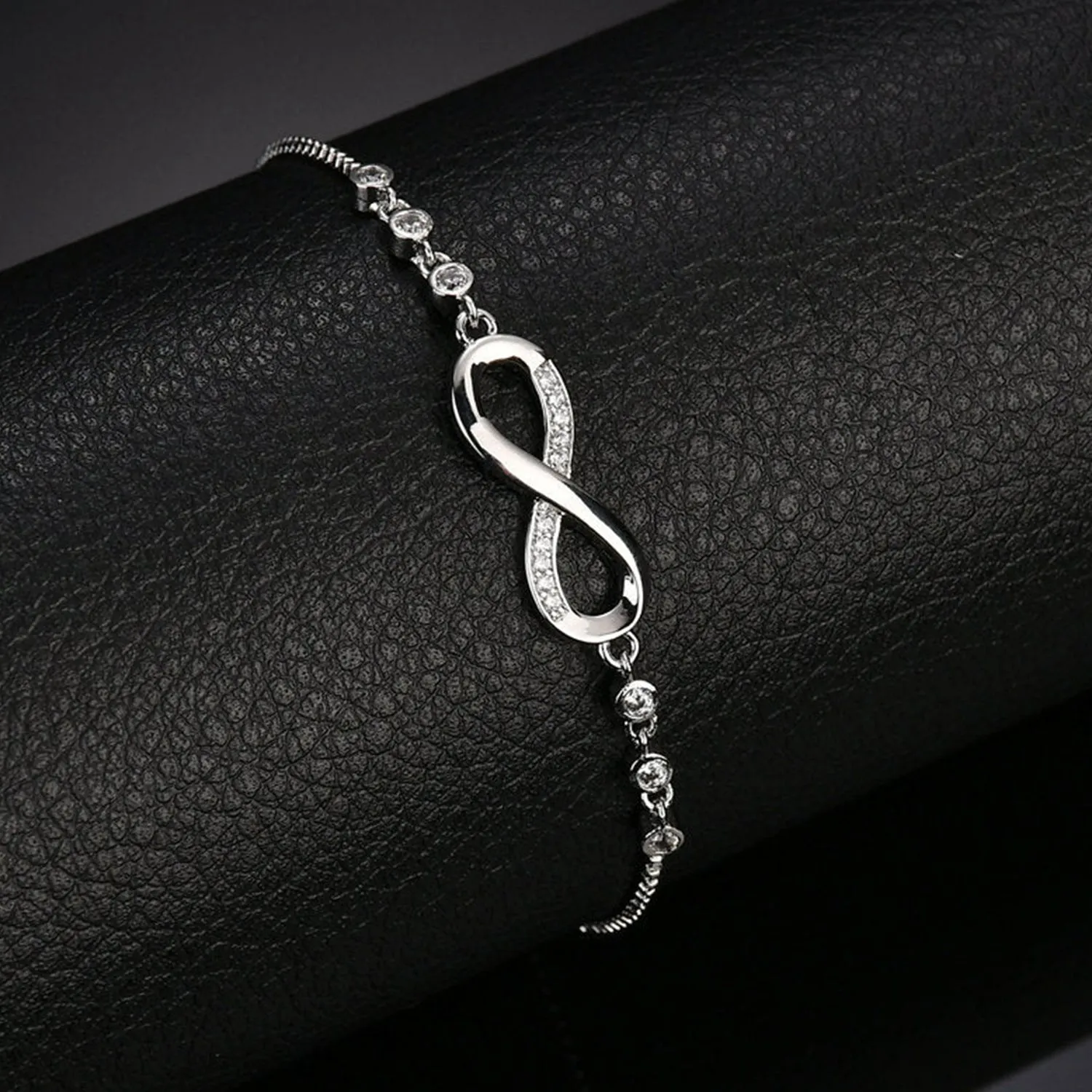 Infinity Shape Adjustable Bracelet