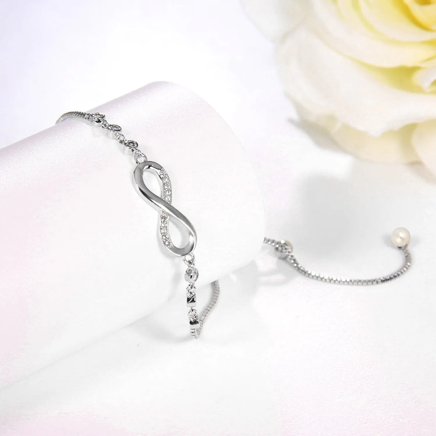 Infinity Shape Adjustable Bracelet