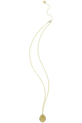 Katie Dean Jewelry Rose Charm Necklace