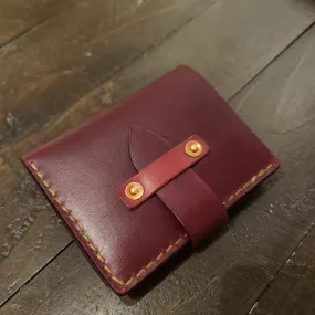 Leather Bifold Wallets by David Yi