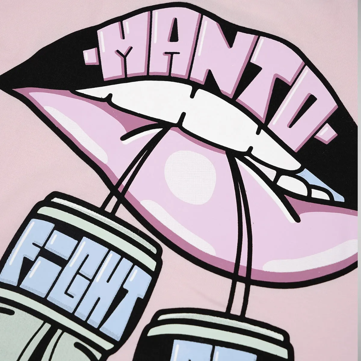 Manto x KTOF Gloves T-Shirt Pink
