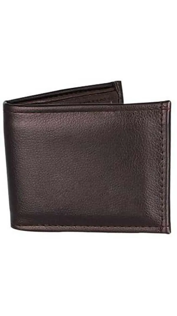 Men Wallet Black and Brown (Pack of 2)