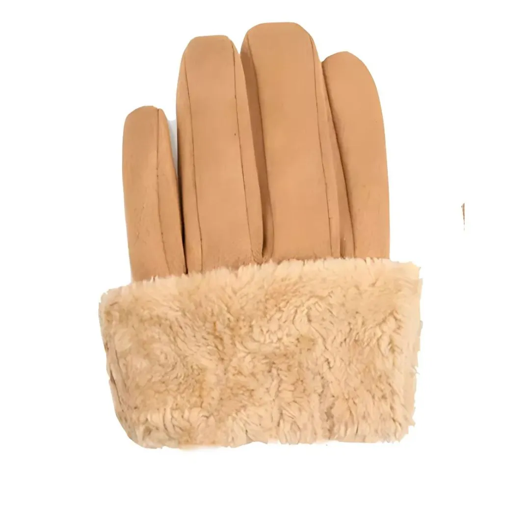 Men's Suede Winter Gloves Touchscreen