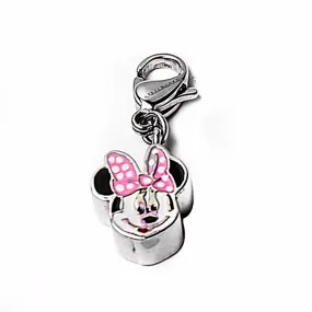 Minnie Mouse Stainless Steel Charm