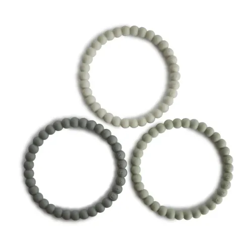 Mushie - Pearl Teething Bracelet