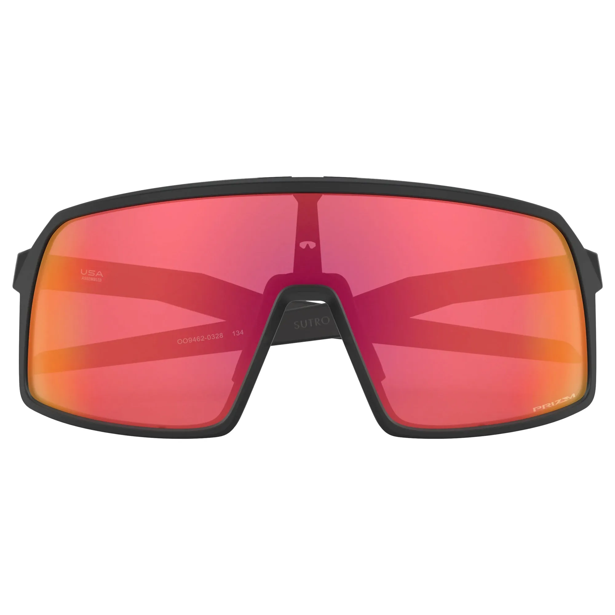 Oakley OO9462-0328 Sutro S Sunglasses Matte Black Frame Prizm Trail Torch Lens