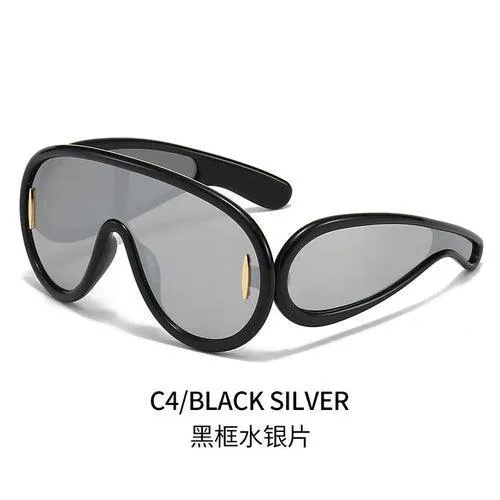 Oversized Punk Sunglasses - Sexikinis Swim