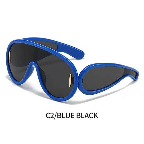 Oversized Punk Sunglasses - Sexikinis Swim
