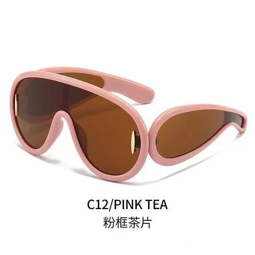 Oversized Punk Sunglasses - Sexikinis Swim