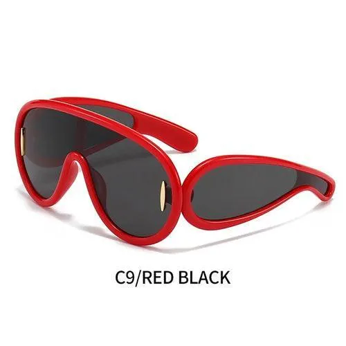 Oversized Punk Sunglasses - Sexikinis Swim