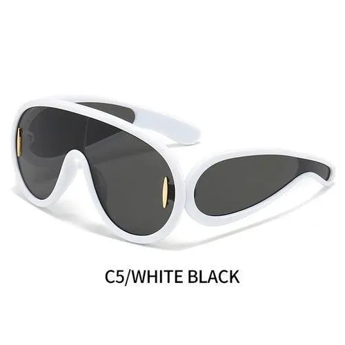 Oversized Punk Sunglasses - Sexikinis Swim