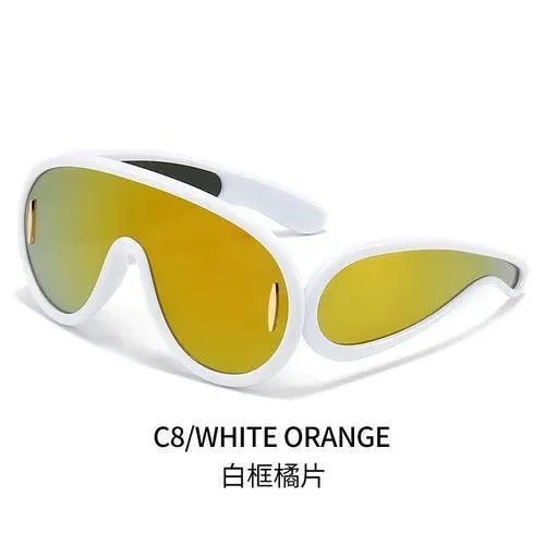 Oversized Punk Sunglasses - Sexikinis Swim