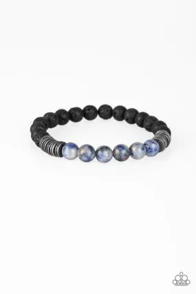 Paparazzi Bracelet ~ Cool-Headed - Blue