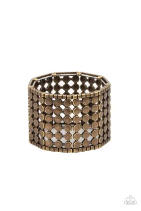 PAPARAZZI Cool and CONNECTED - Brass 1076
