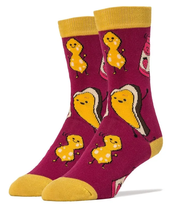 Peanut Butter Jams - Crew Socks