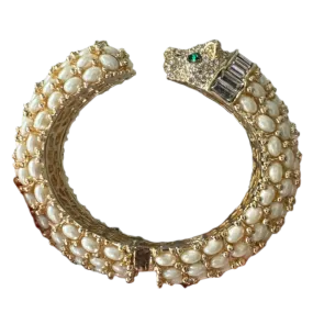 Pearl Panther Bracelet