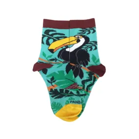 Playful Toucan Socks (Ages 3-7) from the Sock Panda