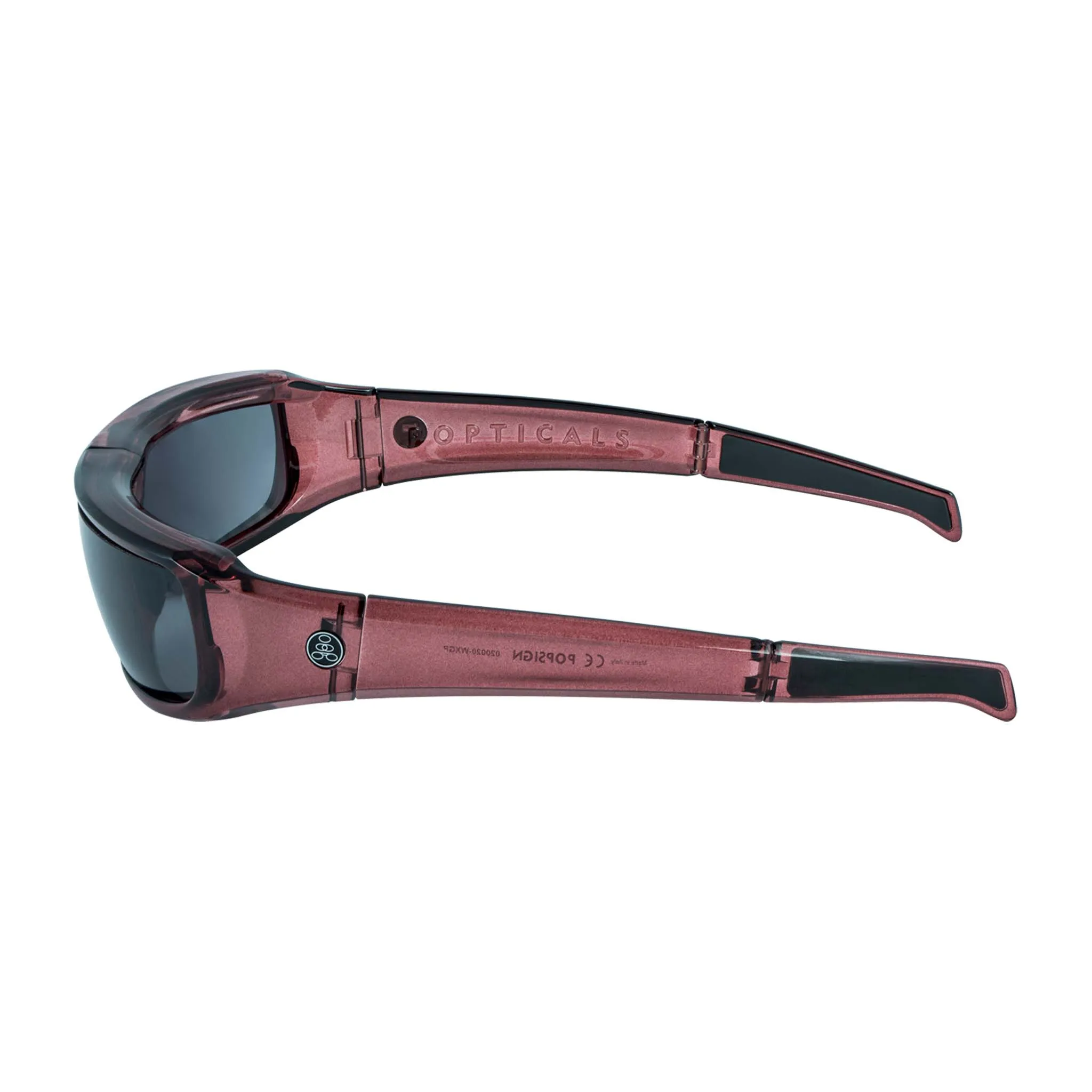 POPSIGN | Polarized, Gloss Wine Crystal, Gray Lens